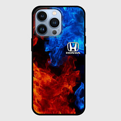 Чехол для iPhone 13 Pro HONDA, цвет: 3D-черный