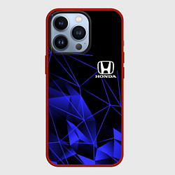 Чехол для iPhone 13 Pro HONDA, цвет: 3D-красный