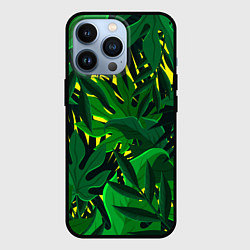 Чехол для iPhone 13 Pro В джунглях, цвет: 3D-черный