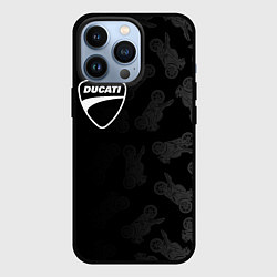 Чехол для iPhone 13 Pro DUCATI 1, цвет: 3D-черный