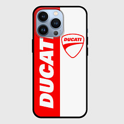 Чехол для iPhone 13 Pro DUCATI 4, цвет: 3D-черный