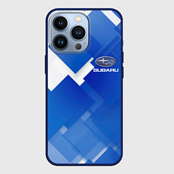 Чехол для iPhone 13 Pro SUBARU, цвет: 3D-тёмно-синий