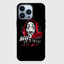 Чехол для iPhone 13 Pro БУМАЖНЫЙ ДОМ, цвет: 3D-черный