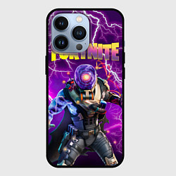 Чехол для iPhone 13 Pro Fortnite Cyclo Outfit, цвет: 3D-черный