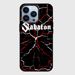 Чехол для iPhone 13 Pro Sabaton, цвет: 3D-черный