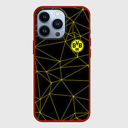 Чехол для iPhone 13 Pro BORUSSIA, цвет: 3D-красный