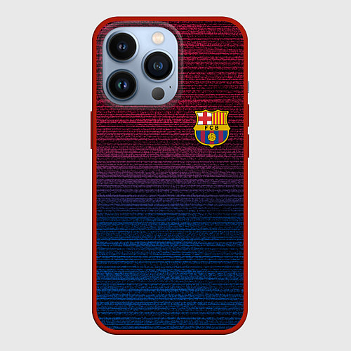 Чехол iPhone 13 Pro BARSELONA / 3D-Красный – фото 1