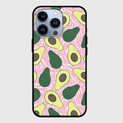 Чехол для iPhone 13 Pro Avocado, цвет: 3D-черный