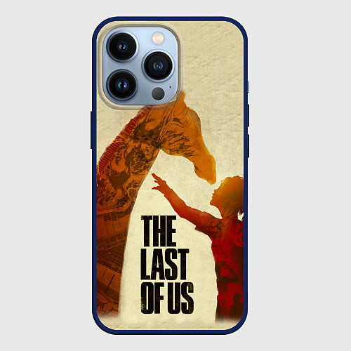 Чехол iPhone 13 Pro The Last of Us 2 / 3D-Тёмно-синий – фото 1