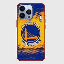 Чехол для iPhone 13 Pro Golden State Warriors, цвет: 3D-красный