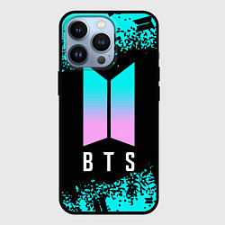 Чехол для iPhone 13 Pro BTS БТС, цвет: 3D-черный