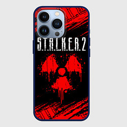 Чехол для iPhone 13 Pro STALKER 2 СТАЛКЕР 2, цвет: 3D-тёмно-синий
