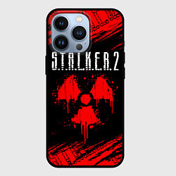 Чехол для iPhone 13 Pro STALKER 2 СТАЛКЕР 2, цвет: 3D-черный