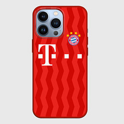 Чехол для iPhone 13 Pro FC Bayern Munchen униформа, цвет: 3D-красный