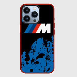 Чехол для iPhone 13 Pro BMW БМВ, цвет: 3D-красный