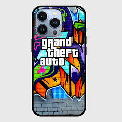 Чехол для iPhone 13 Pro GTA, цвет: 3D-черный