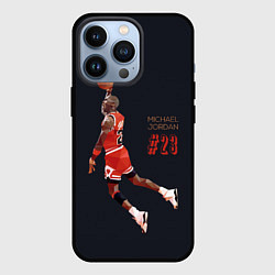 Чехол для iPhone 13 Pro MICHAEL JORDAN, цвет: 3D-черный