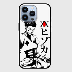 Чехол для iPhone 13 Pro Hunter x Hunter, Hisoka, цвет: 3D-черный