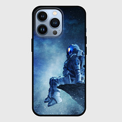 Чехол для iPhone 13 Pro АСТРОНАВТ-КОСМОНАВТ D, цвет: 3D-черный