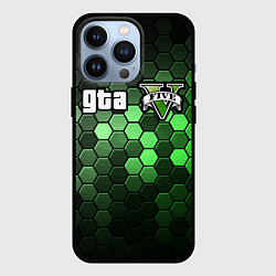 Чехол для iPhone 13 Pro GTA 5 ГТА 5, цвет: 3D-черный