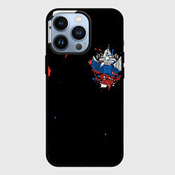 Чехол для iPhone 13 Pro Герб, цвет: 3D-черный