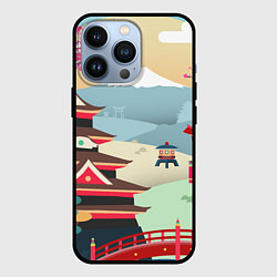 Чехол для iPhone 13 Pro Tokyo, цвет: 3D-черный