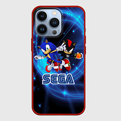 Чехол для iPhone 13 Pro Sonic SEGA, цвет: 3D-красный