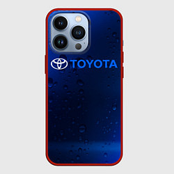 Чехол для iPhone 13 Pro TOYOTA ТОЙОТА, цвет: 3D-красный