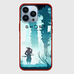 Чехол для iPhone 13 Pro Ghost of Tsushima, цвет: 3D-красный