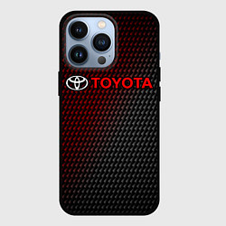 Чехол для iPhone 13 Pro TOYOTA ТОЙОТА, цвет: 3D-черный