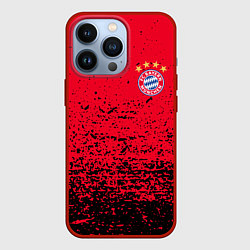 Чехол для iPhone 13 Pro BAYERN MUNCHEN, цвет: 3D-красный