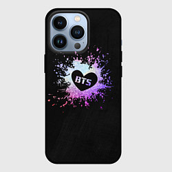 Чехол для iPhone 13 Pro BTS, цвет: 3D-черный