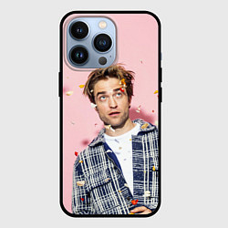 Чехол для iPhone 13 Pro ROBERT PATTINSON, цвет: 3D-черный