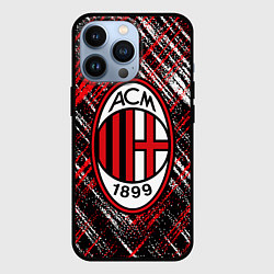 Чехол для iPhone 13 Pro MILAN, цвет: 3D-черный