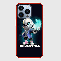 Чехол для iPhone 13 Pro UNDERTALE, цвет: 3D-красный