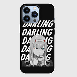 Чехол для iPhone 13 Pro ZeroTwo Darling in the Franx, цвет: 3D-черный