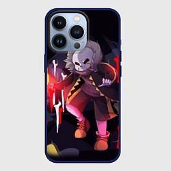 Чехол для iPhone 13 Pro UNDERTALE, цвет: 3D-тёмно-синий