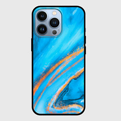 Чехол для iPhone 13 Pro Краски, цвет: 3D-черный