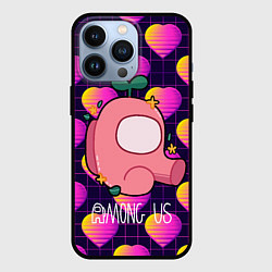 Чехол для iPhone 13 Pro Among Us Girl, цвет: 3D-черный