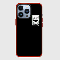 Чехол для iPhone 13 Pro MP ROBOT, цвет: 3D-красный