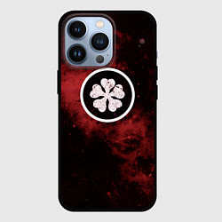 Чехол для iPhone 13 Pro Черный клевер, цвет: 3D-черный