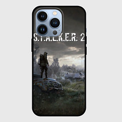 Чехол для iPhone 13 Pro STALKER 2, цвет: 3D-черный