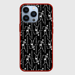 Чехол для iPhone 13 Pro WEBGHETTO, цвет: 3D-красный