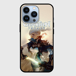 Чехол для iPhone 13 Pro Genshin Impact, цвет: 3D-черный