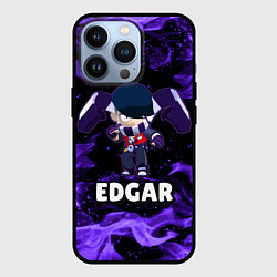 Чехол для iPhone 13 Pro BRAWL STARS EDGAR, цвет: 3D-черный