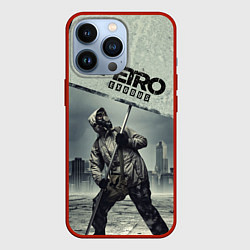 Чехол для iPhone 13 Pro Metro Exodus, цвет: 3D-красный