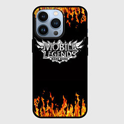 Чехол для iPhone 13 Pro Mobile Legends, цвет: 3D-черный