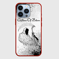 Чехол для iPhone 13 Pro Children of Bodom Z, цвет: 3D-красный