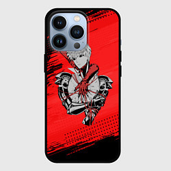 Чехол для iPhone 13 Pro Генос One Punch Man, цвет: 3D-черный