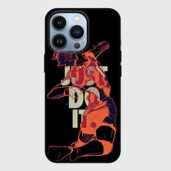 Чехол для iPhone 13 Pro Hinata Haikyuu just do it, цвет: 3D-черный